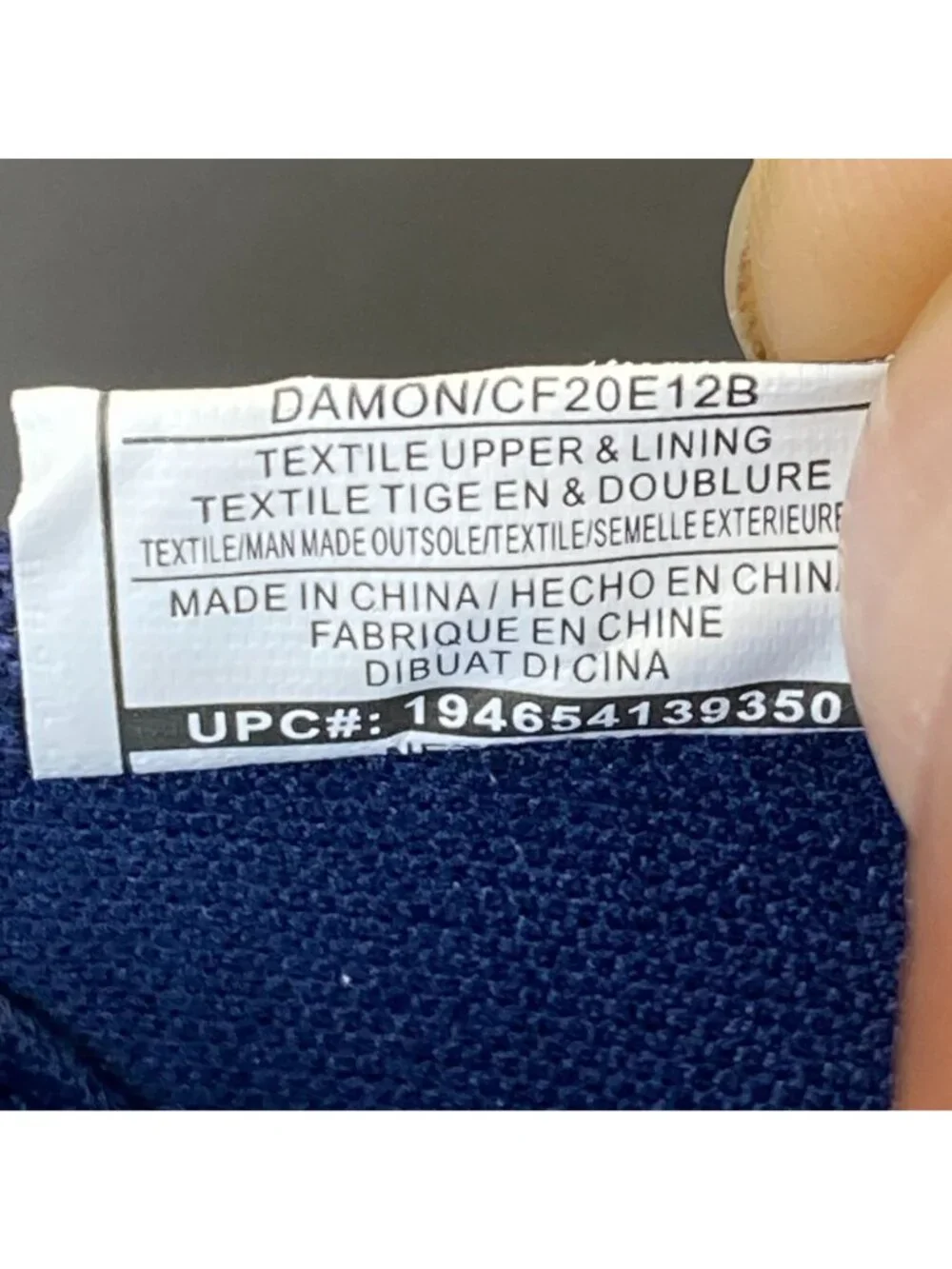 Carter's Unisex-Child Damon Sneaker Size 9M Blue Kids New